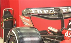 Ferrari, buone risposte dall'ala monopilone. Clear: «Quando la rivedrete? Difficile dirlo, vi spiego»