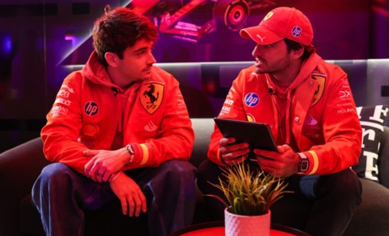 Ferrari, clima teso tra Leclerc e Sainz. Turrini: «Vi dico chi ha ragione»