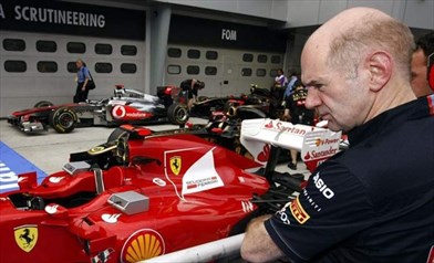 Ferrari, Corriere: «Newey è sul mercato, occasione da non perdere» - Ferrari, Corriere: «Newey è sul mercato, occasione da non perdere»