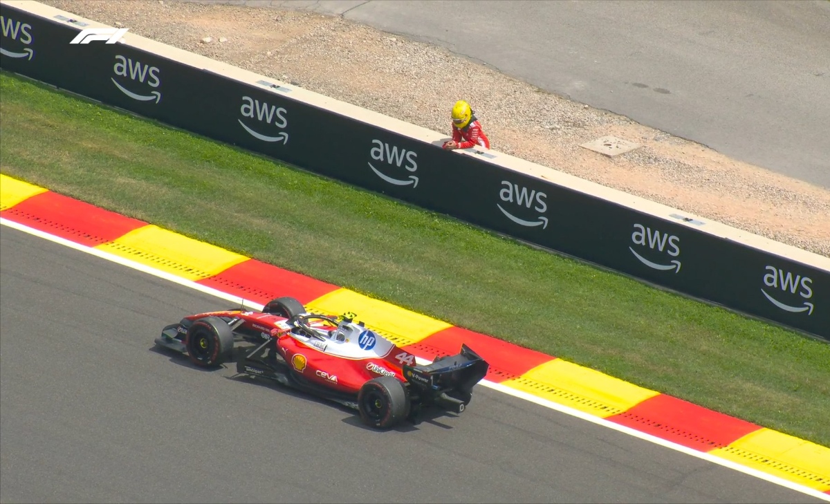 Ferrari, Hamilton a muro nelle FP3: corsa contro il tempo per le qualifiche