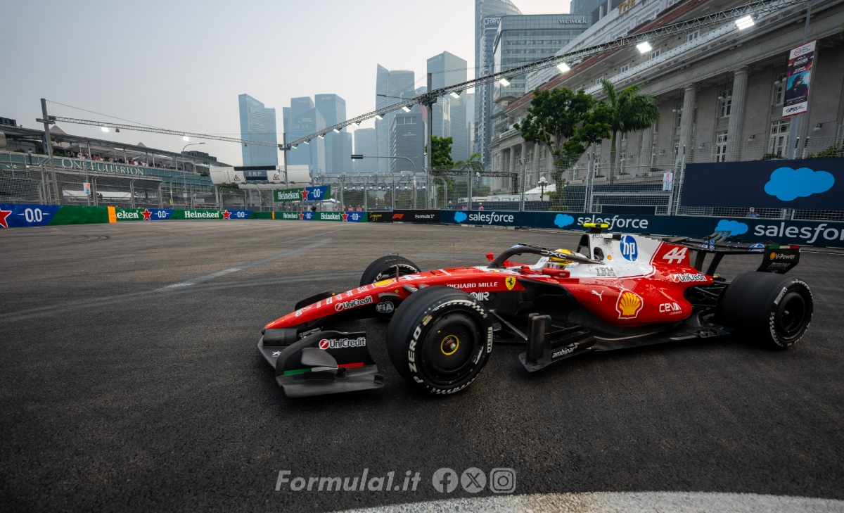 Ferrari, Hamilton ci crede: «Domani lavorando di squadra potremo superare Max»