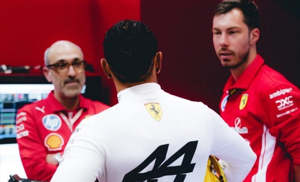 Ferrari, Hamilton prende tempo sull'arrivo del nuovo ingegnere. «È uno stimolo»