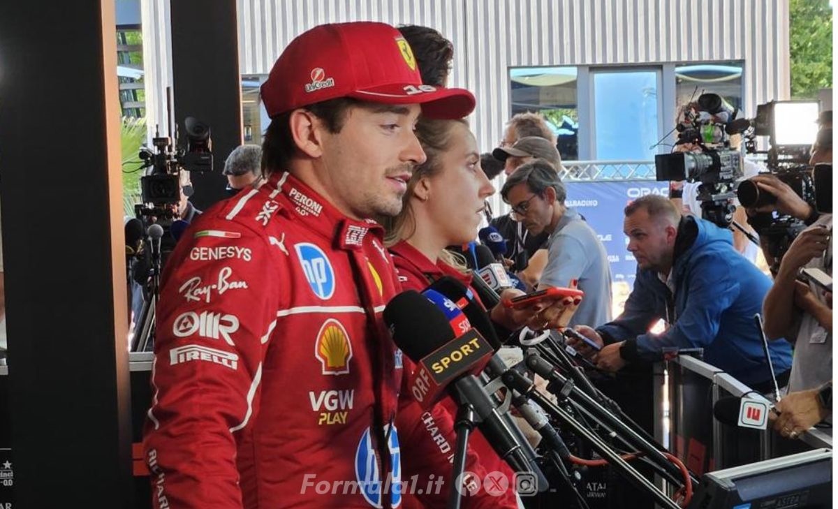 Ferrari, Leclerc: «Ci ho provato fino alla fine. La gomma rossa? La volevo ma...» Ferrari, Leclerc: «Ci ho provato fino alla fine. La gomma rossa? La volevo ma...»