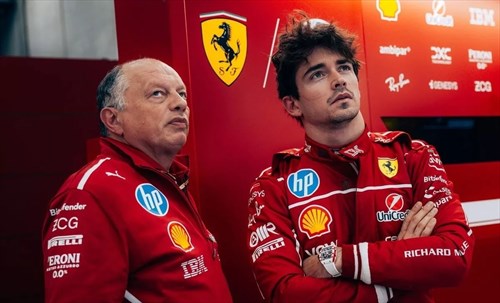 Ferrari, Leclerc coccola Vasseur: «Credo in lui. Le sue idee hanno bisogno di tempo»
