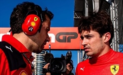 Ferrari, Leclerc e il ringraziamento social a Xavi Marcos