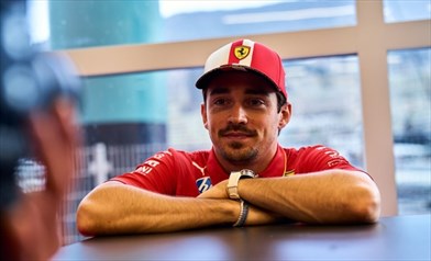 Ferrari, Leclerc: «Ho rischiato più degli altri, domani cercherò il limite per la pole»