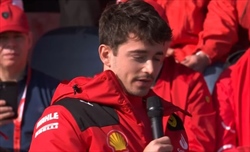 Ferrari, Leclerc: «Non vedo l'ora di tornare in macchina per provare a vincere il campionato»