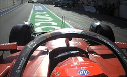 Ferrari, Leclerc senza tempo in SQ3: «Si è spento tutto, non so cosa sia successo»