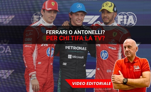 Ferrari o Antonelli? Per chi tifa la TV?