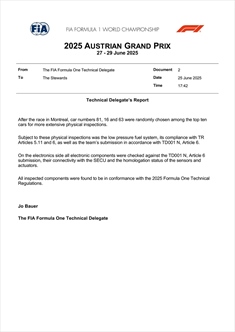Ferrari perseguitata dalla FIA: ancora verifiche sulla SF-25 di Leclerc, il responso - Ferrari perseguitata dalla FIA: ancora verifiche sulla SF-25 di Leclerc, il responso