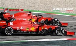 Ferrari rossa come il gambero, ad Imola passi indietro. - Ferrari rossa come il gambero, ad Imola passi indietro.