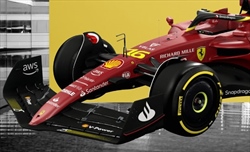 Ferrari - Rosso e giallo Modena, presentata la livrea per il GP d'Italia 2022