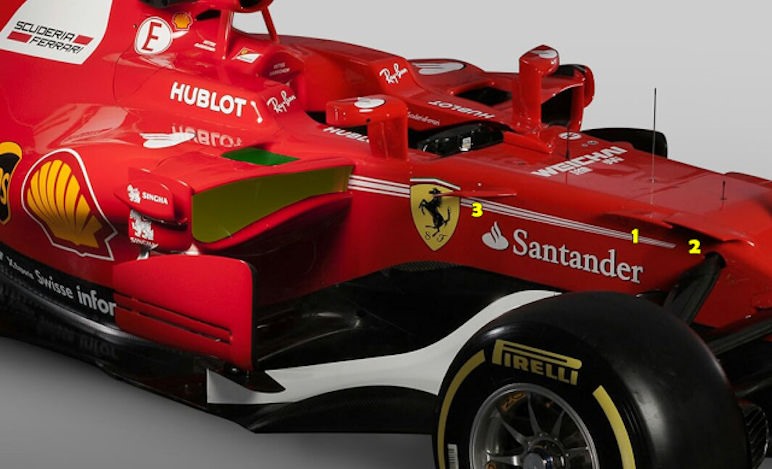 FERRARI SF70H: l'analisi tecnica - PARTE 2