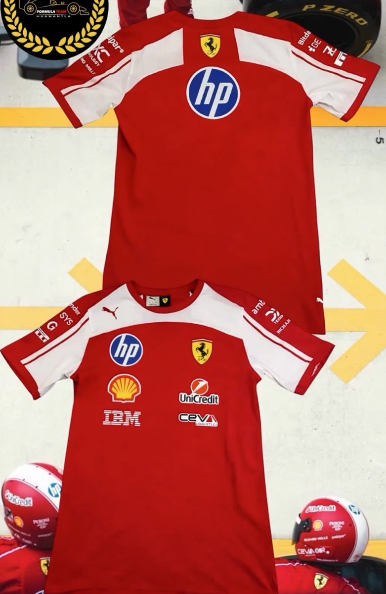 Ferrari, trapelate online  le immagini del nuovo merchandising 2026