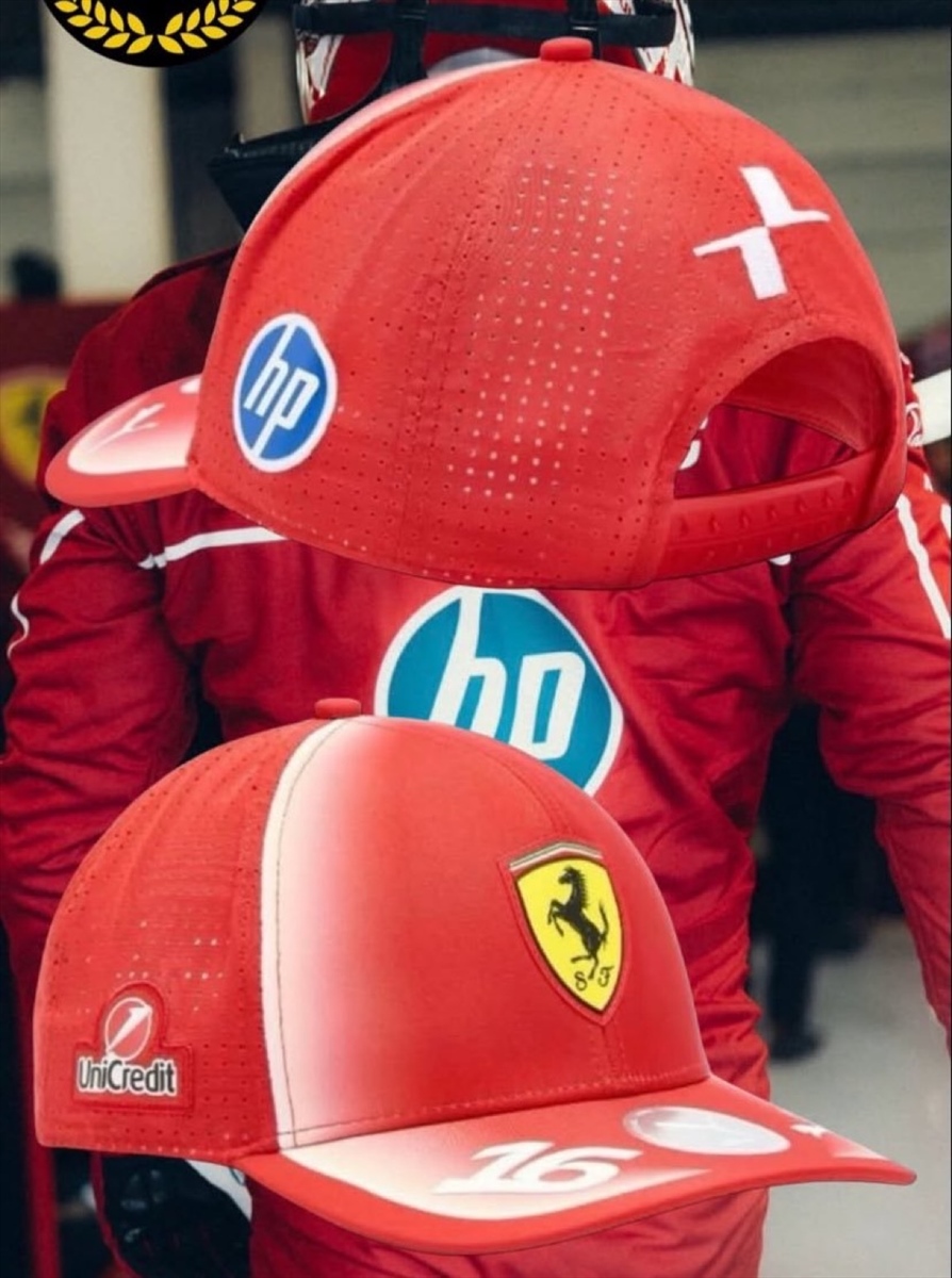 Ferrari, trapelate online  le immagini del nuovo merchandising 2026