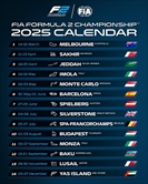 FIA - UFFICIALE - Presentati i calendari 2025 della Formula 2 e Formula 3 - FIA - UFFICIALE - Presentati i calendari 2025 della Formula 2 e Formula 3
