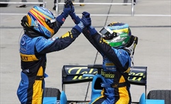 Fisichella racconta Alonso: «In Renault aveva una posizione di forza, ma non veniva favorito» - Fisichella: «Alonso abile politico, ma il team non lo favoriva»