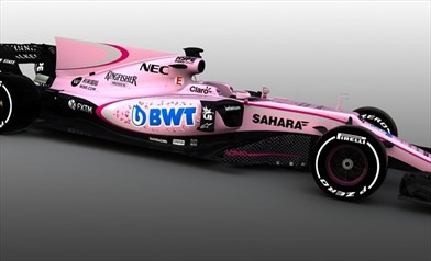 Force India in rosa shock - Force India in rosa shock