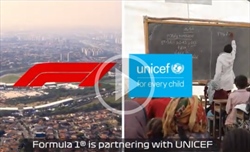 Formula 1 ed UNICEF insieme per sostenere il futuro dei bambini in difficoltà