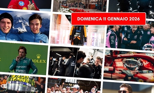 Formula 1, il punto di domenica 11 gennaio 2026