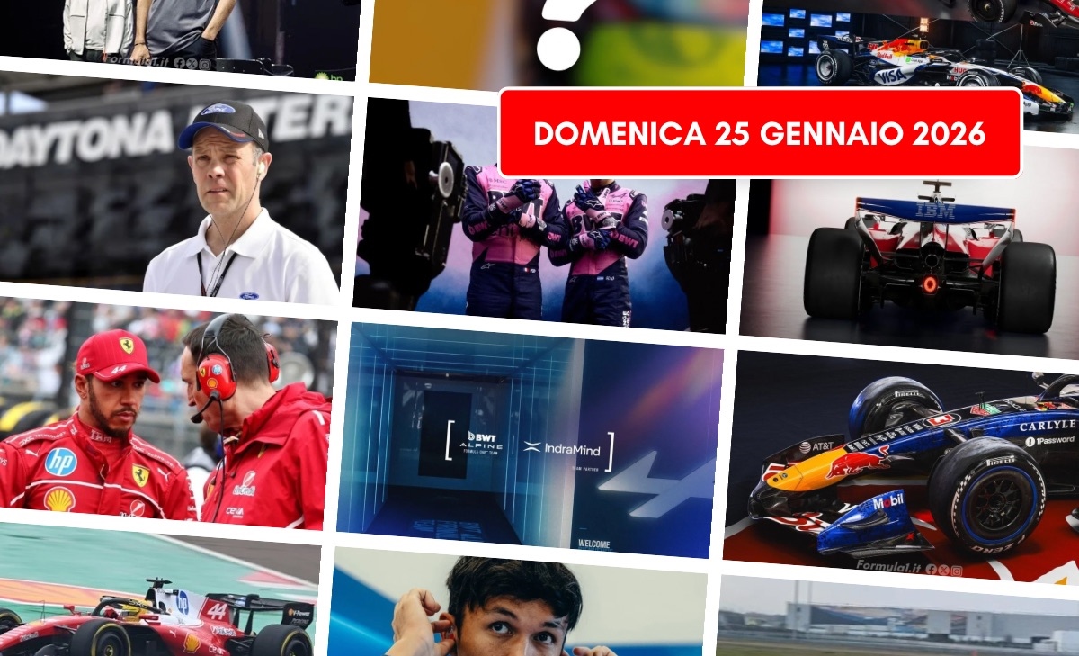 Formula 1, il punto di domenica 25 gennaio 2026: tutto pronto per Barcellona