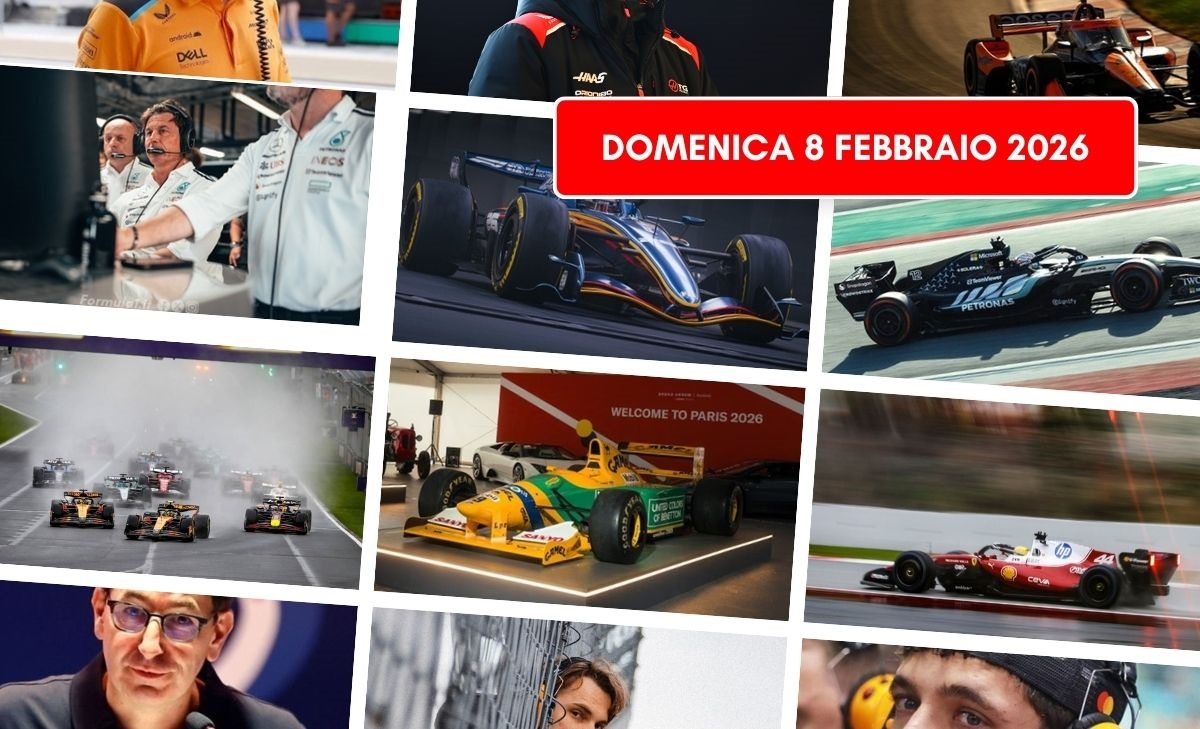 Formula 1, il punto di domenica 8 febbraio 2026