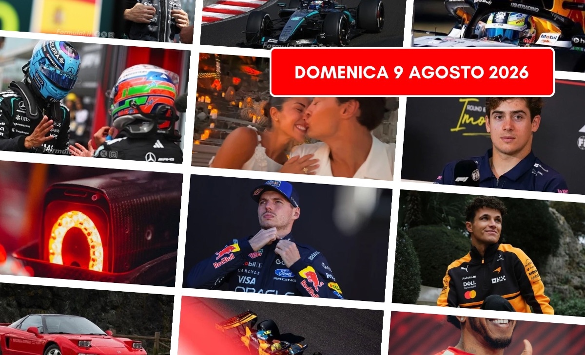Formula 1, il punto di domenica 9 agosto 2026: fiori d’arancio 