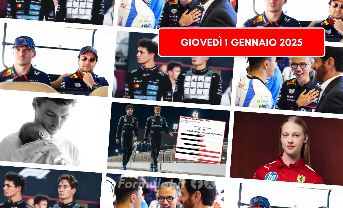 Formula 1, il punto di giovedì 1 gennaio 2025: nuovo inizi, vecchie certezze