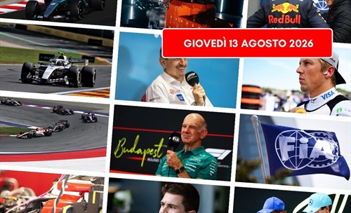 Formula 1, il punto di giovedì 13 agosto 2026: possibili ritorni 