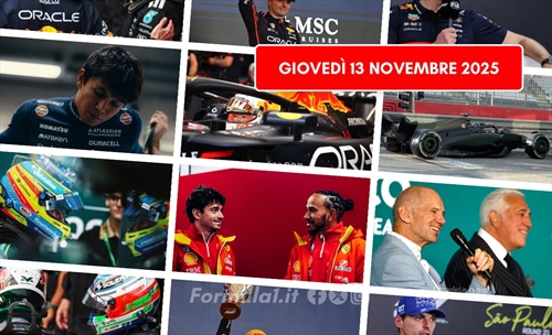Formula 1, il punto di giovedì 13 novembre 2025: scadenze, scosse e silenzi