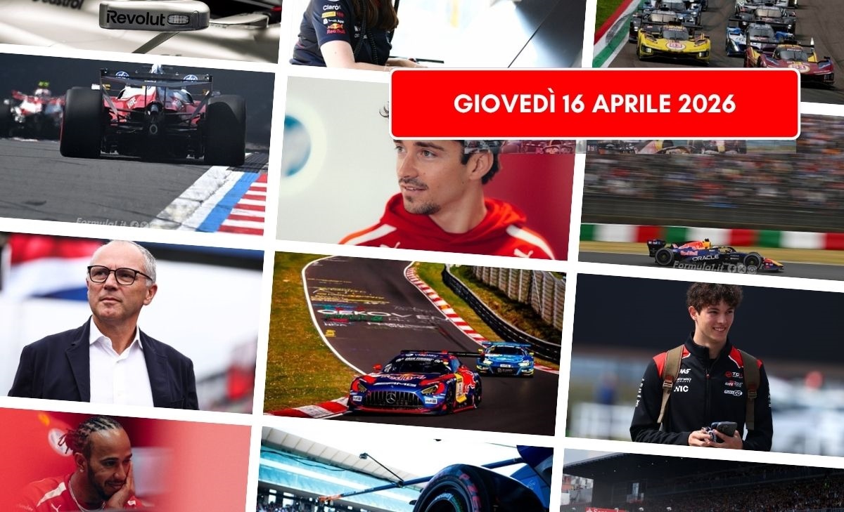 Formula 1, il punto di giovedì 16 aprile 2026: 
