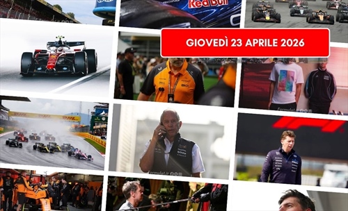 Formula 1, il punto di giovedì 23 aprile 2026: 