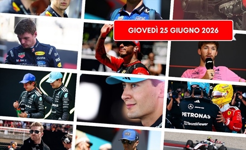 Formula 1, il punto di giovedì 25 giugno 2026: si torna in pista - Formula 1, il punto di giovedì 25 giugno 2026: 