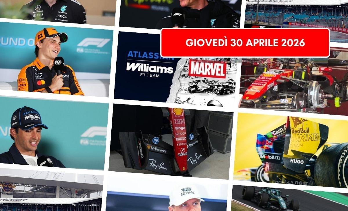 Formula 1, il punto di giovedì 30 aprile 2026: occhio al cielo 