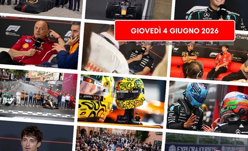 Formula 1, il punto di giovedì 4 giugno 2026: Monaco si accende 