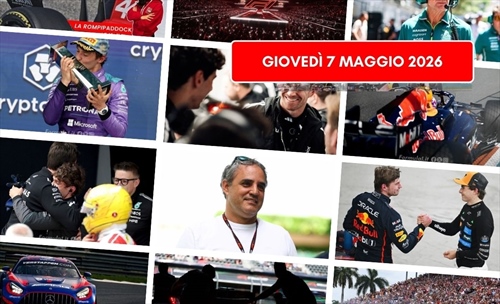 Formula 1, il punto di giovedì 7 maggio 2026