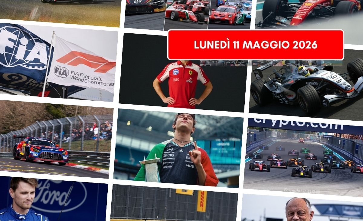 Formula 1, il punto di lunedì 11 maggio 2026