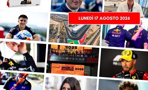 Formula 1, il punto di lunedì 17 agosto 2026: si torna in pista!