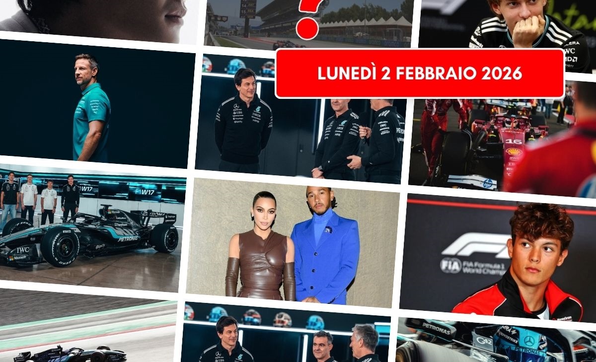 Formula 1, il punto di lunedì 2 febbraio 2026