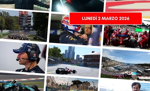 Formula 1, il punto di lunedì 2 marzo 2026