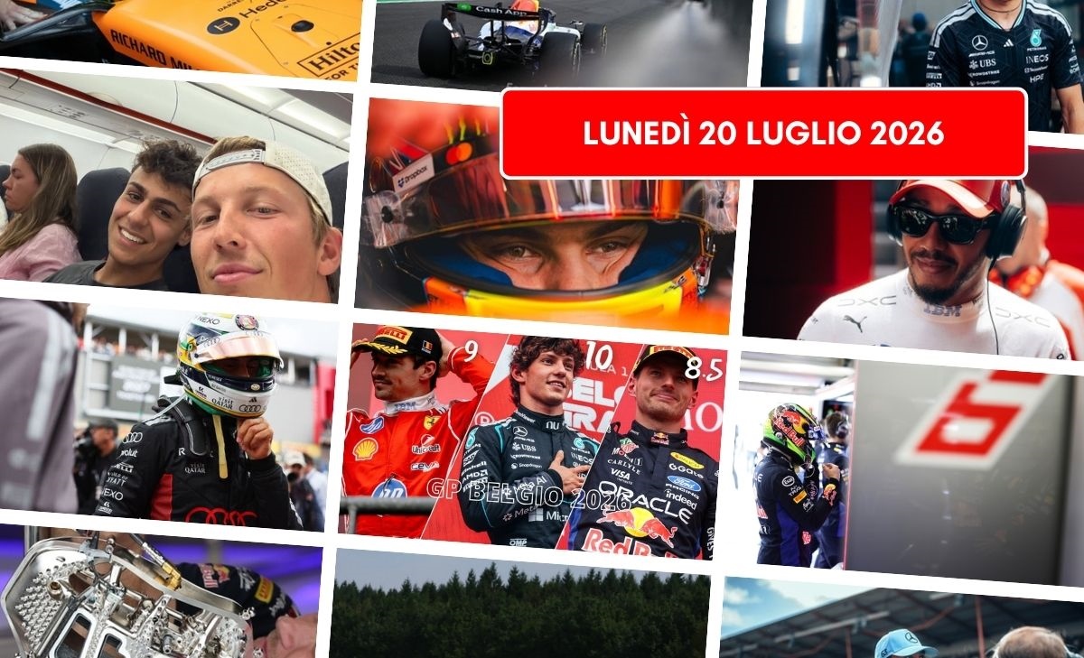 Formula 1, il punto di lunedì 20 luglio 2026: opinioni in vista di Budapest
