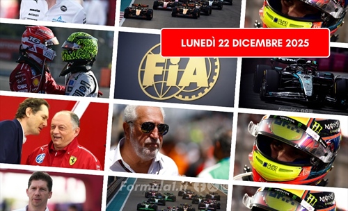 Formula 1, il punto di lunedì 22 dicembre 2025: il peso del domani