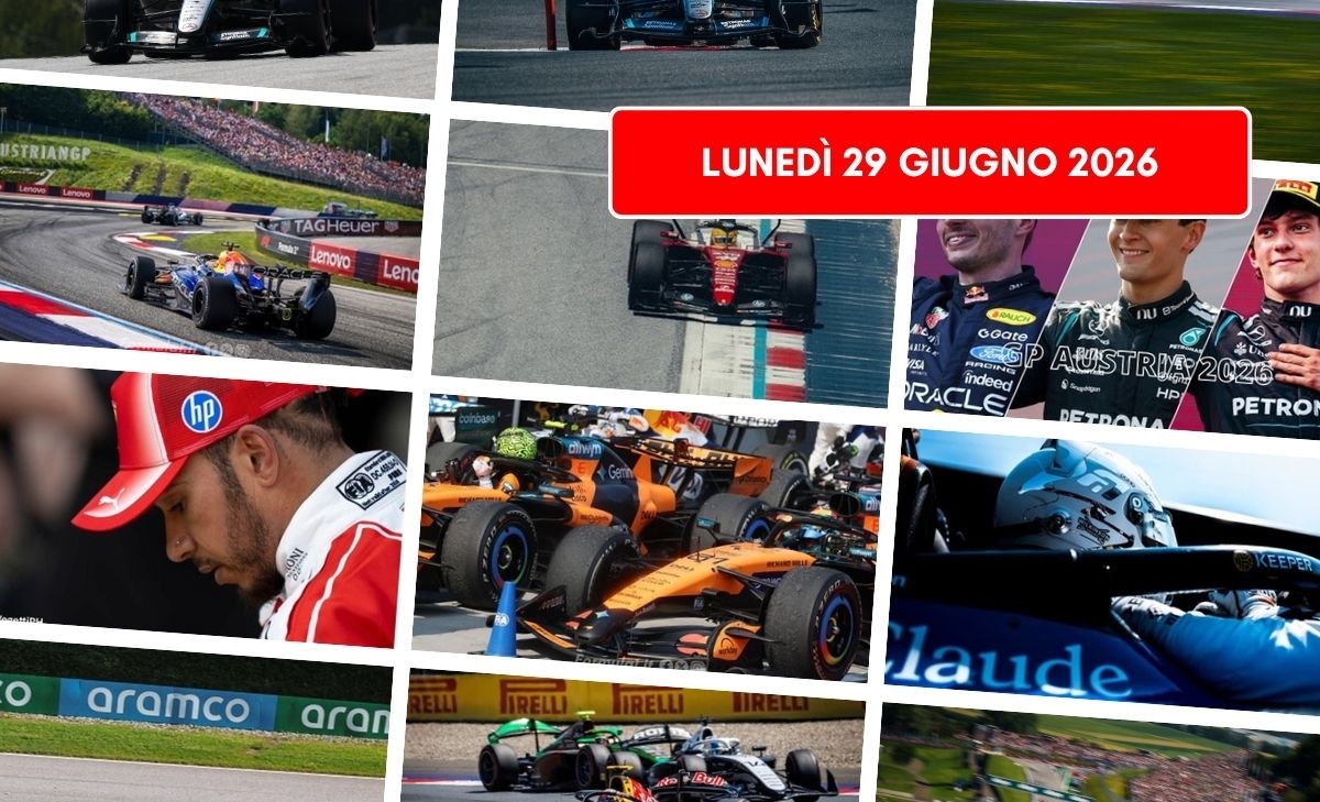 Formula 1, il punto di lunedì 29 giugno 2026: resoconti 