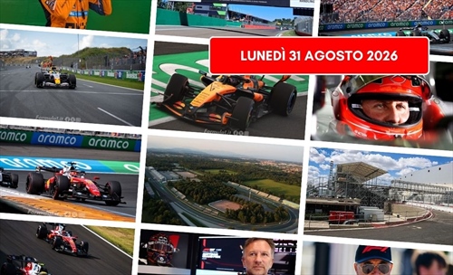 Formula 1, il punto di lunedì 31 agosto 2026