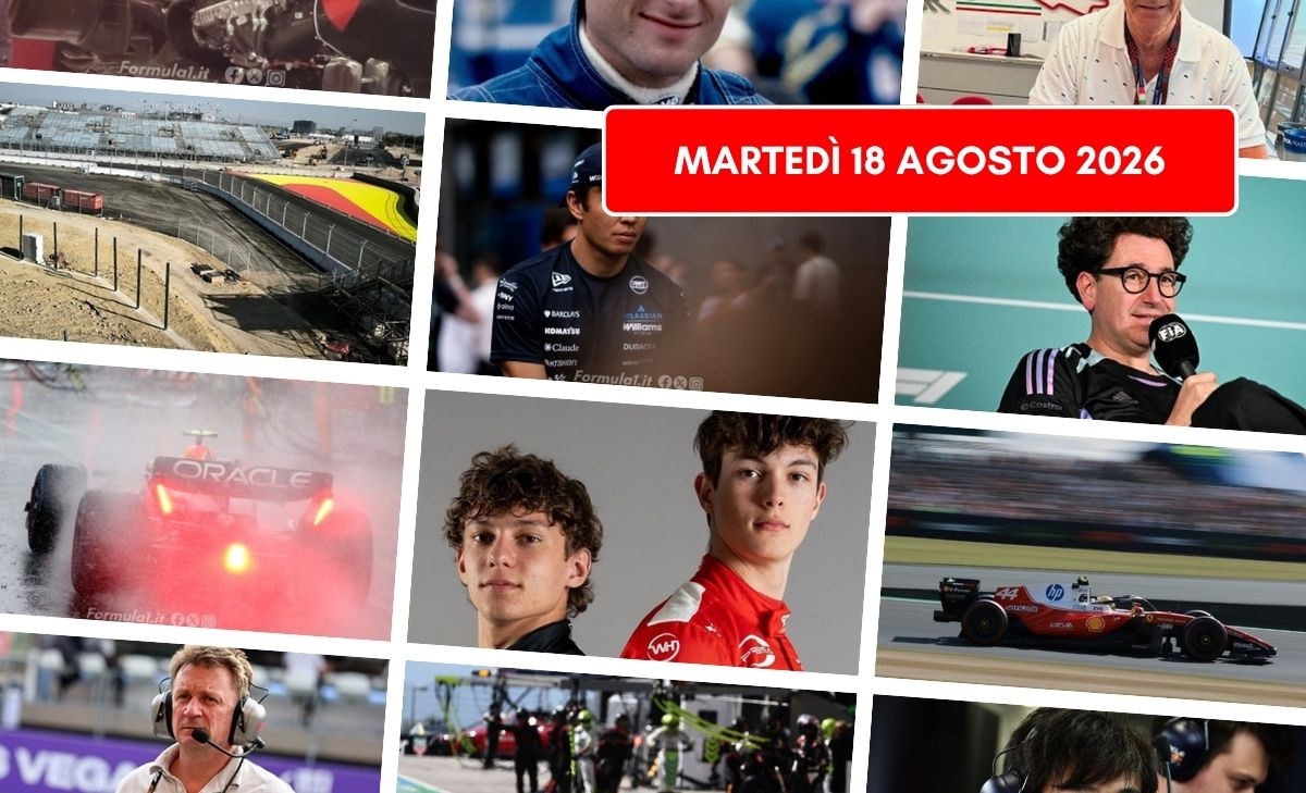 Formula 1, il punto di martedì 18 agosto 2026: riconferme