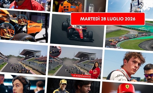 Formula 1, il punto di martedì 28 luglio 2026