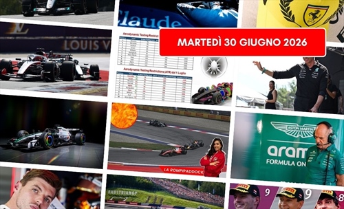 Formula 1, il punto di martedì 30 giugno 2026