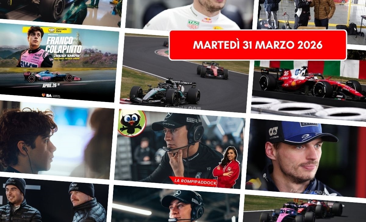 Formula 1, il punto di martedì 31 marzo 2026: tra offese e schiaccianti rivelazioni 