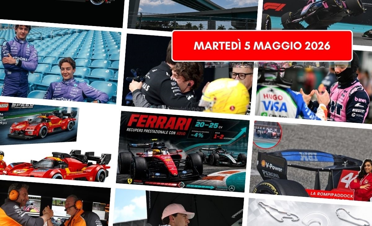 Formula 1, il punto di martedì 5 maggio 2026