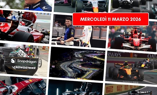 Formula 1, il punto di mercoledì 11 marzo 2026: 